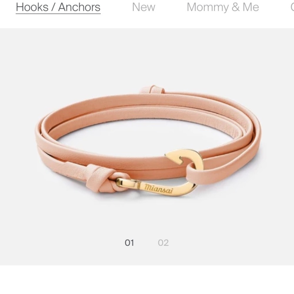 Miansai mini hook bracelet/choker
